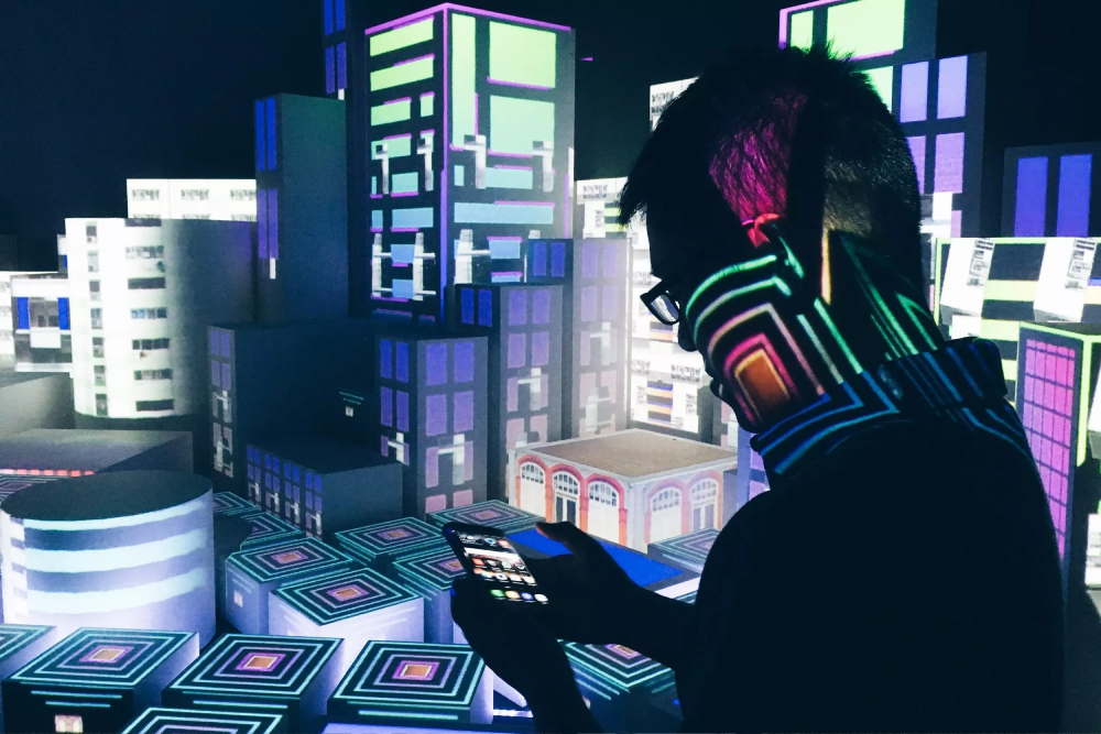 Person on Phone